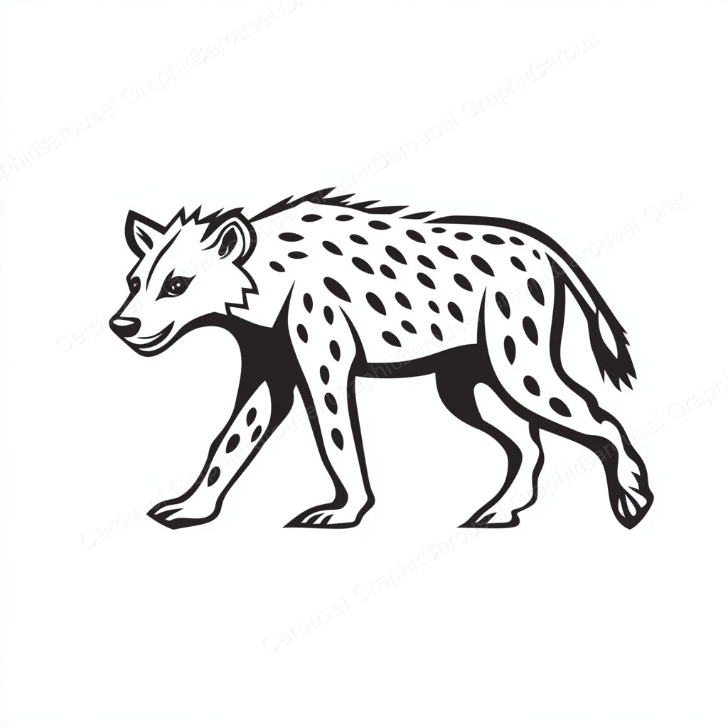 Hyena Vector Graphic preview