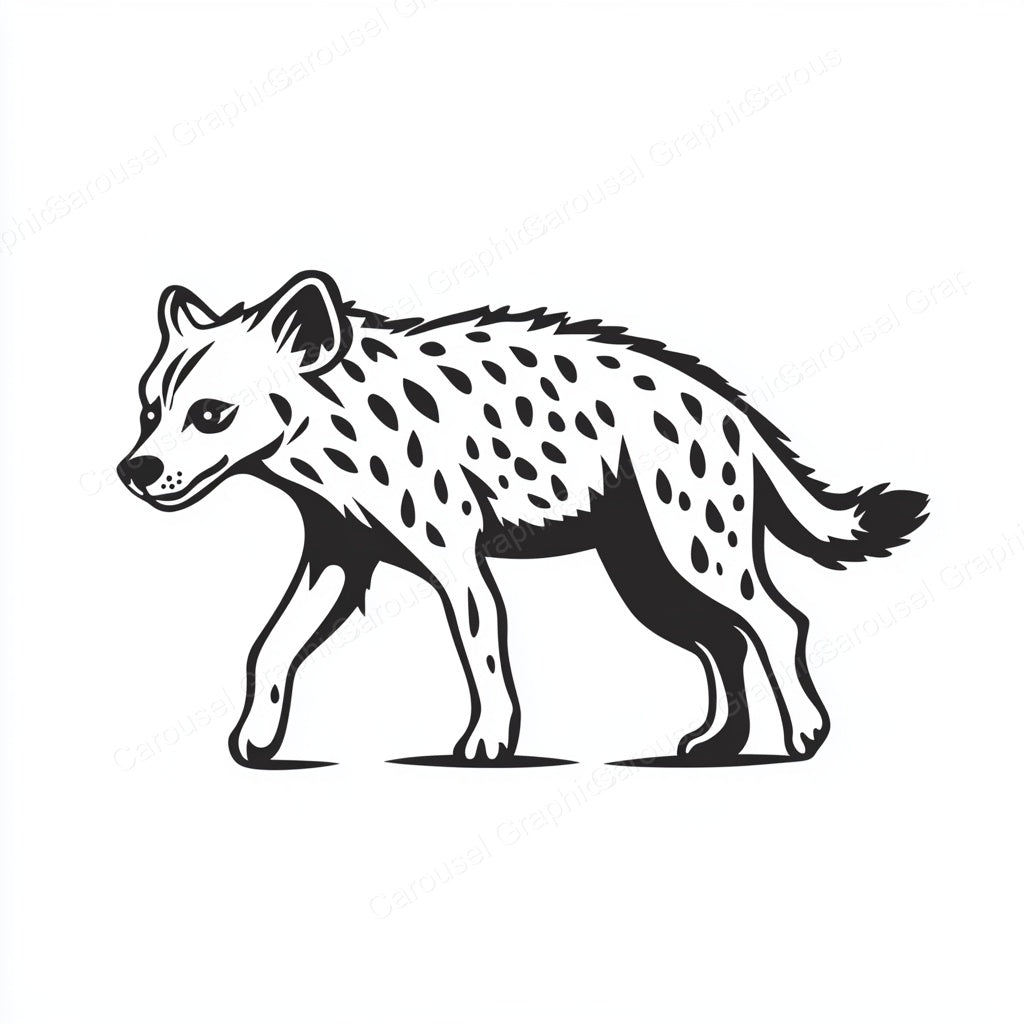 Hyena Vector Graphic preview