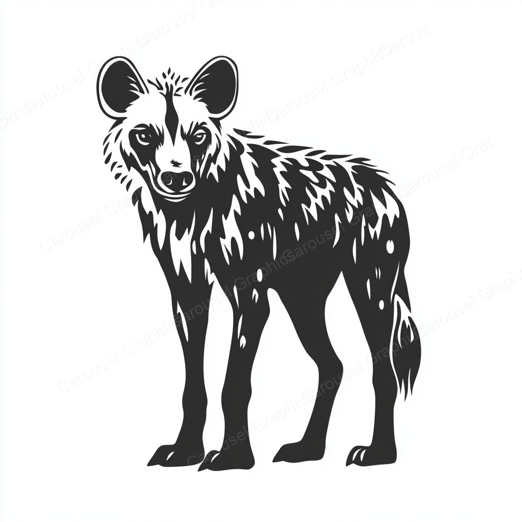 Hyena Vector Graphic preview