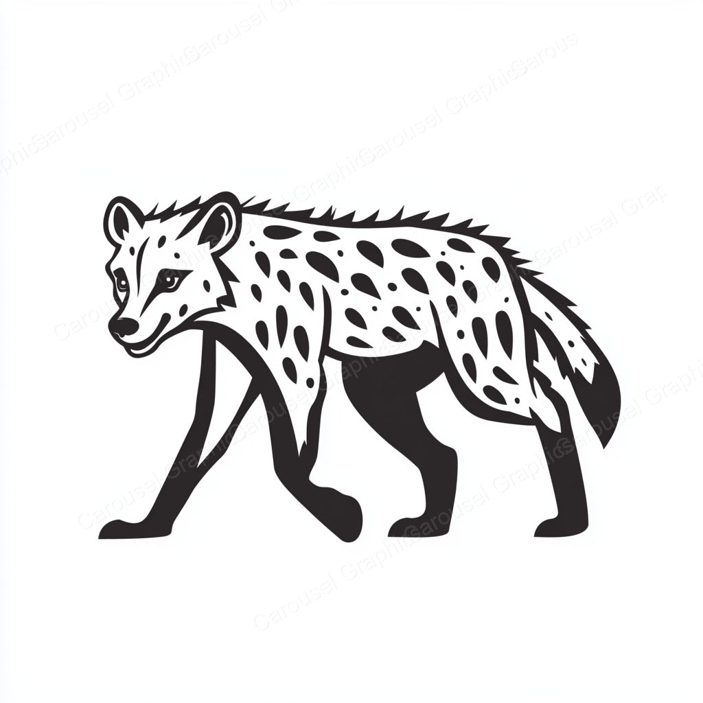 Hyena Vector Graphic preview