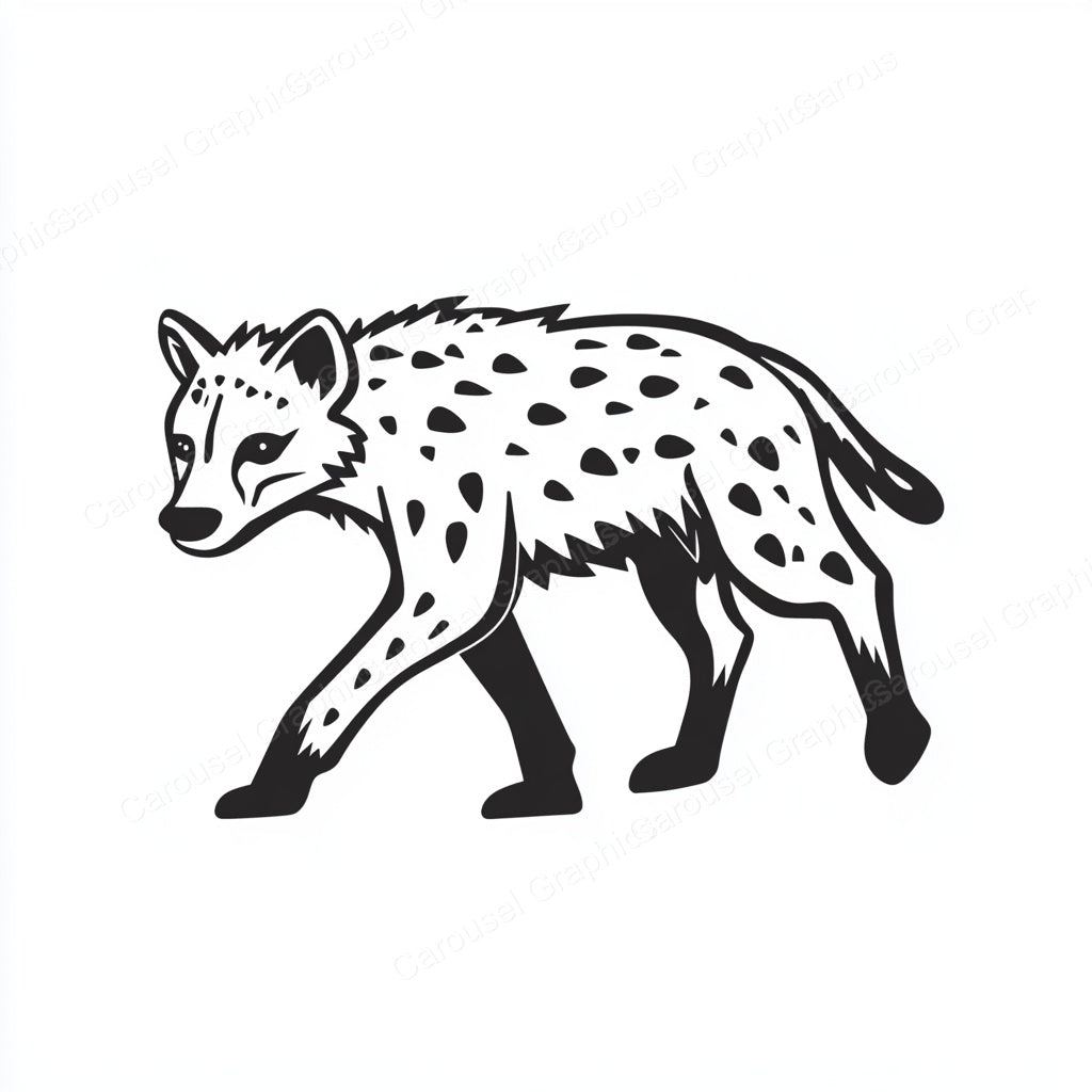 Hyena Vector Graphic preview