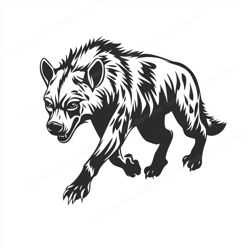Hyena Vector Graphic preview