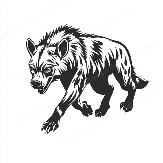 Hyena Vector Graphic preview