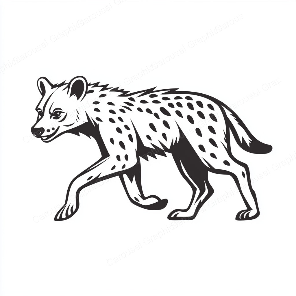 Hyena Vector Graphic preview