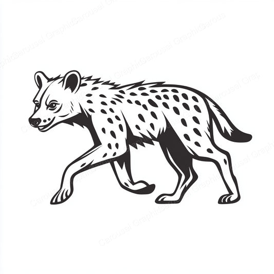 Hyena Vector Graphic preview