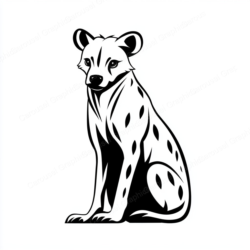 Hyena Vector Graphic preview