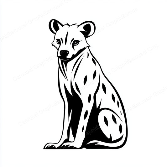 Hyena Vector Graphic preview