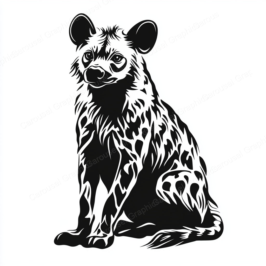 Hyena Vector Graphic preview