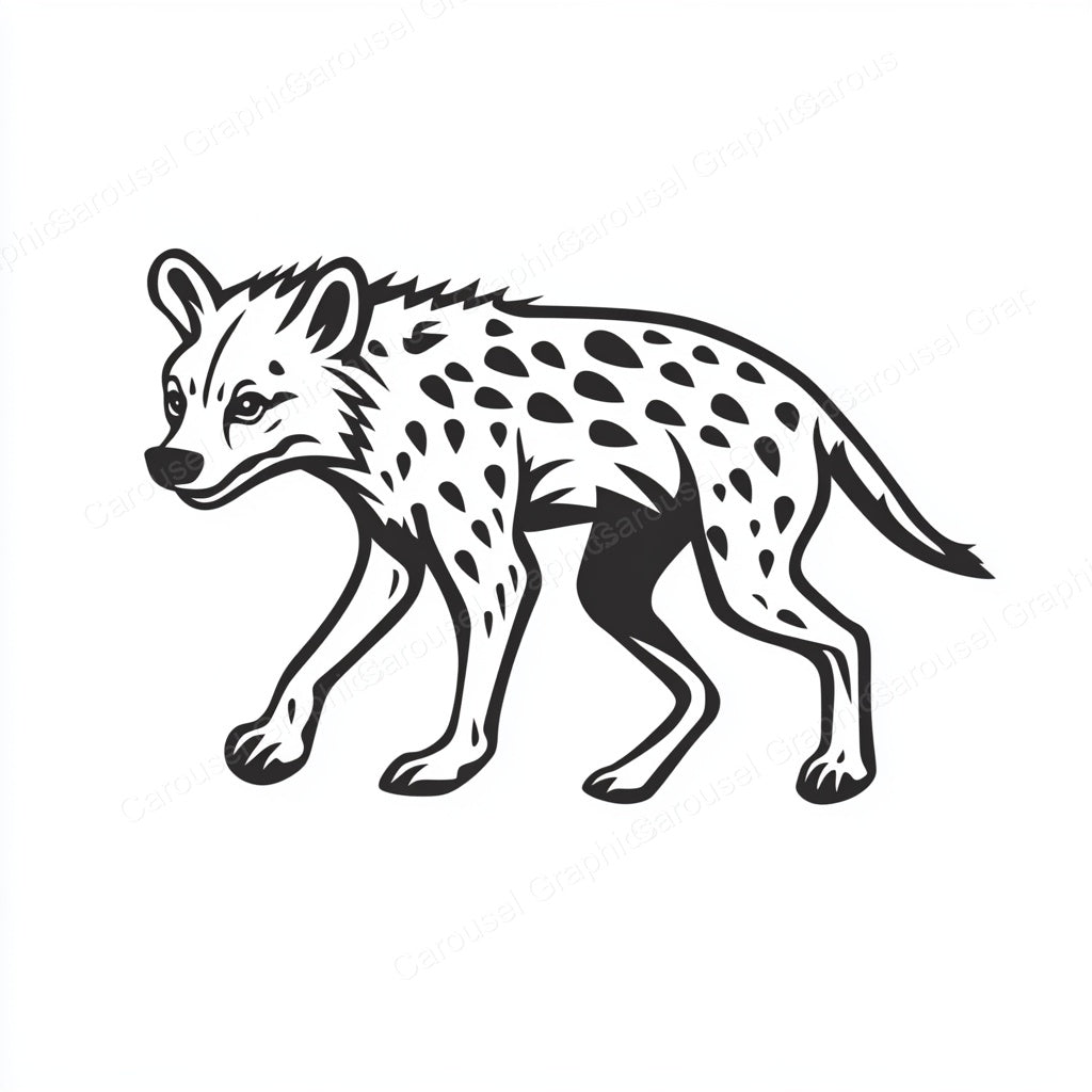 Hyena Vector Graphic preview