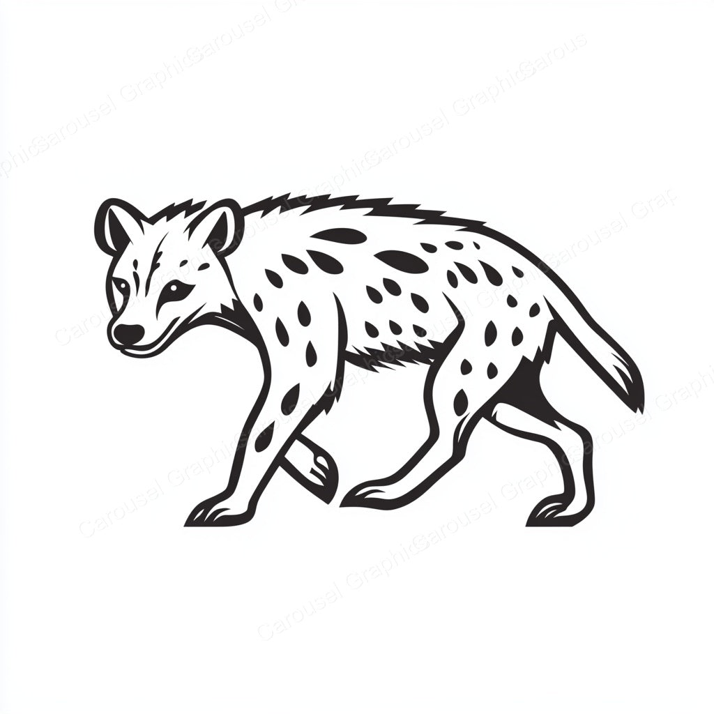 Hyena Vector Graphic preview