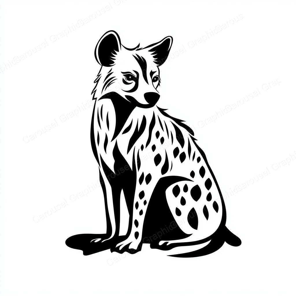 Hyena Vector Graphic preview