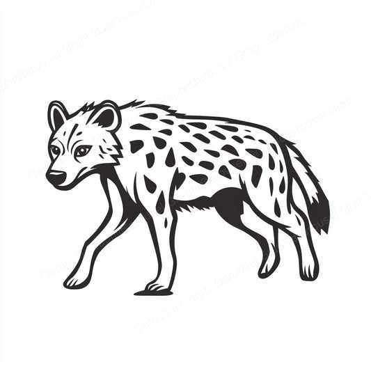 Hyena Vector Graphic preview