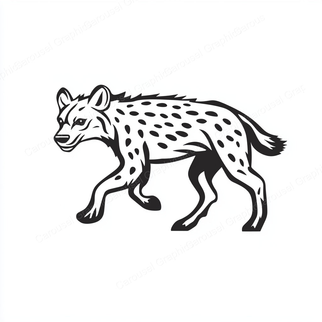 Hyena Vector Graphic preview