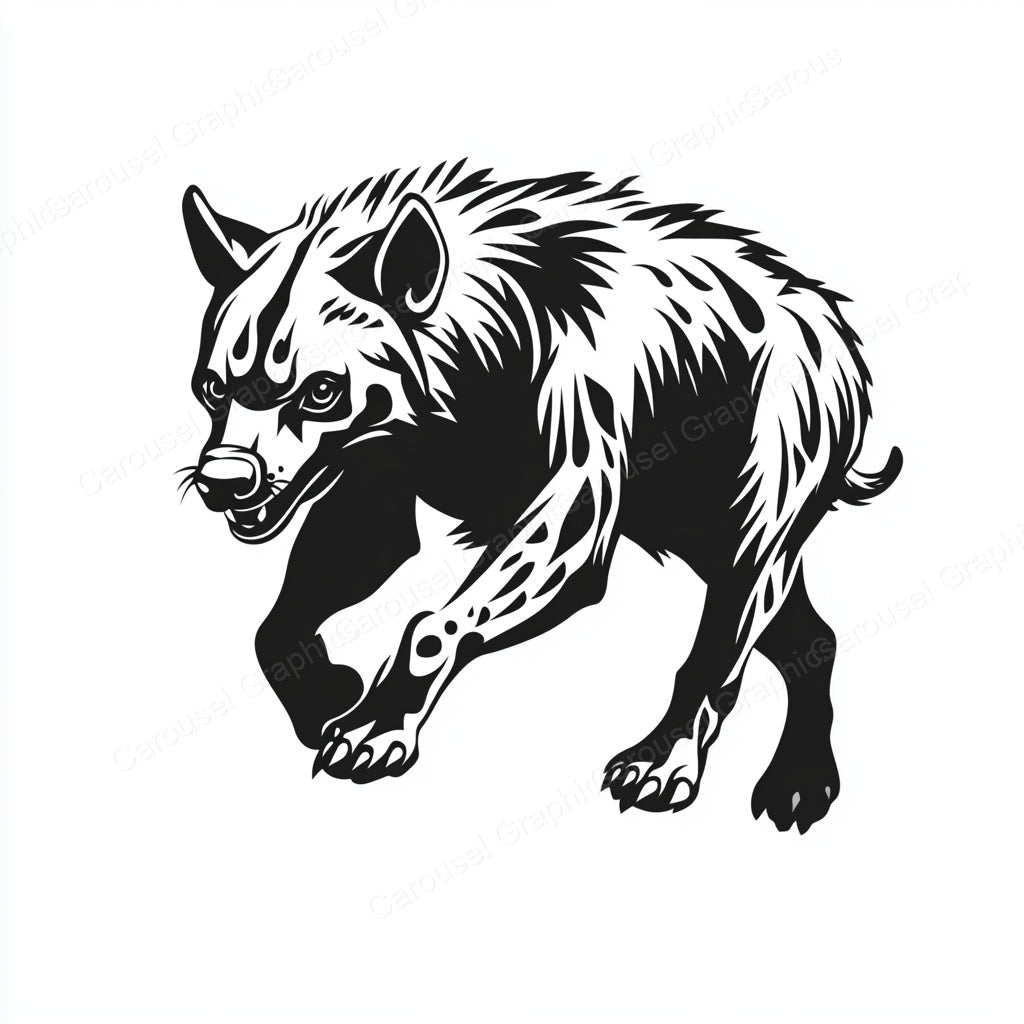 Hyena Vector Graphic preview
