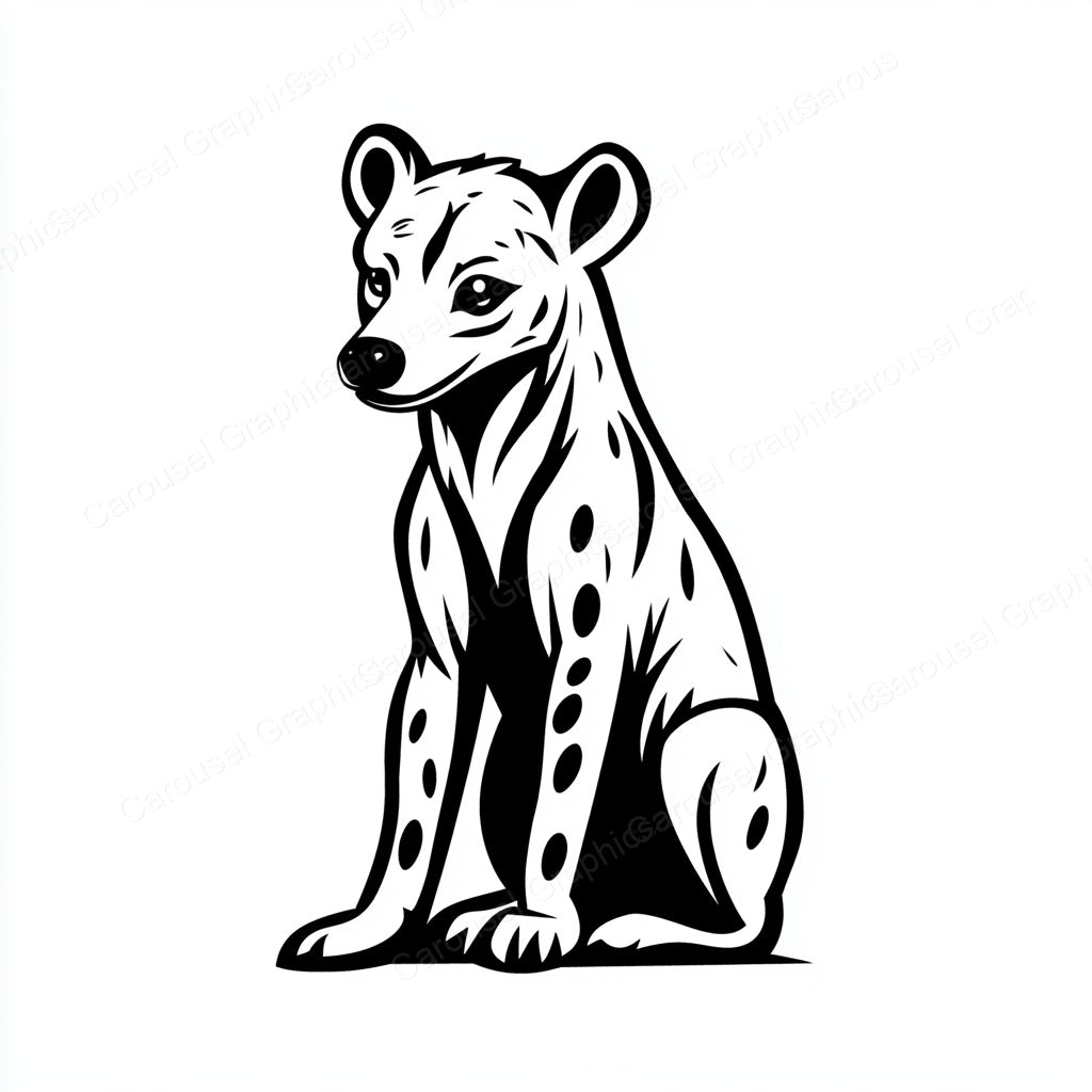 Hyena Vector Graphic preview