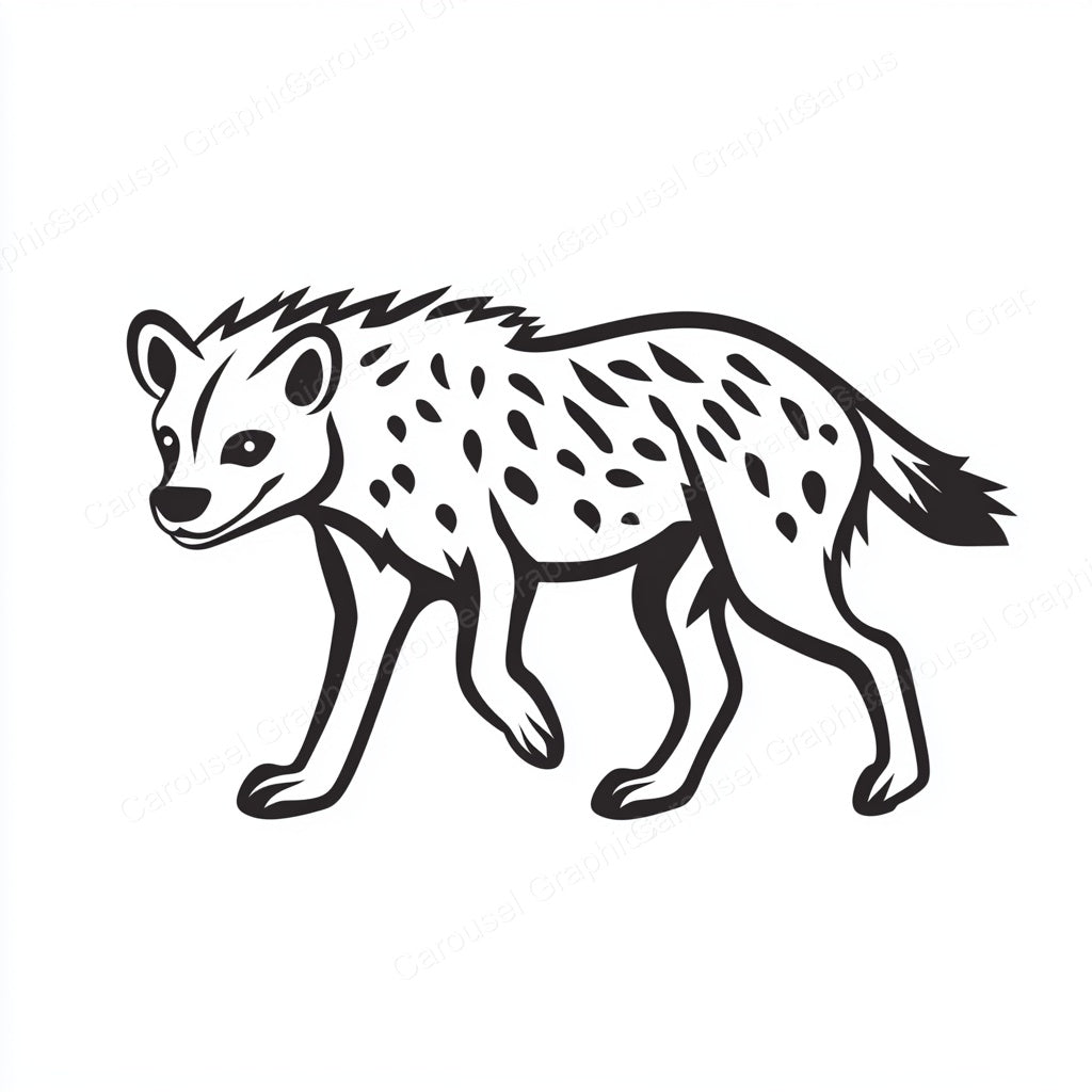 Hyena Vector Graphic preview
