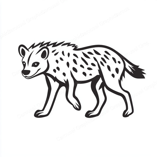 Hyena Vector Graphic preview
