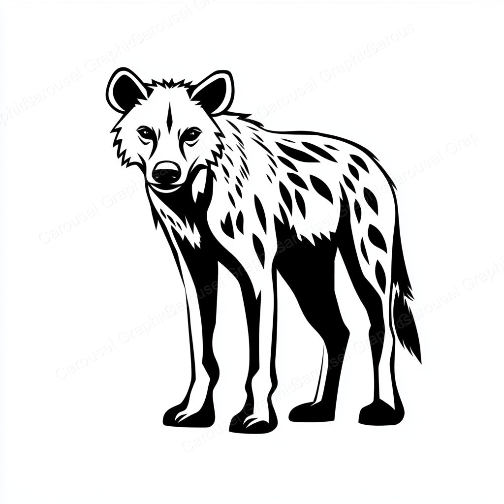 Hyena Vector Graphic preview