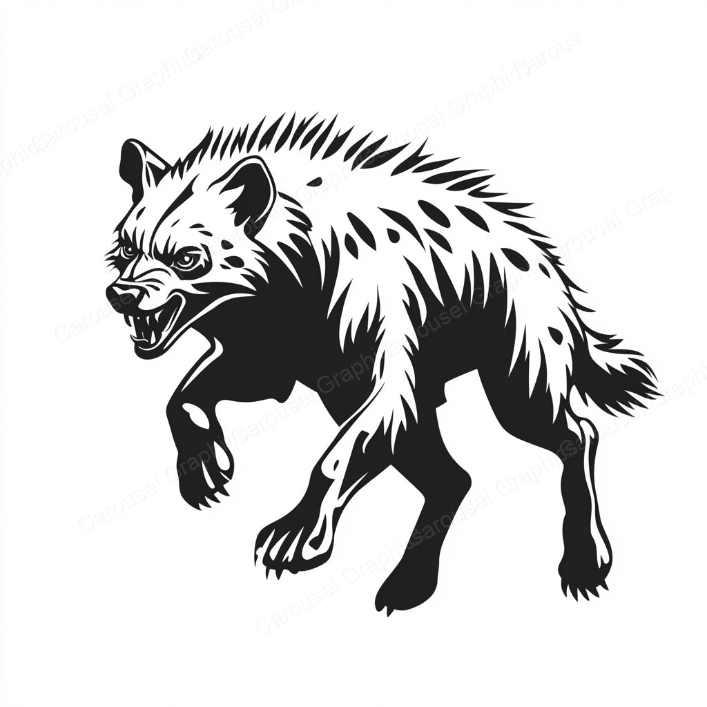 Hyena Vector Graphic preview