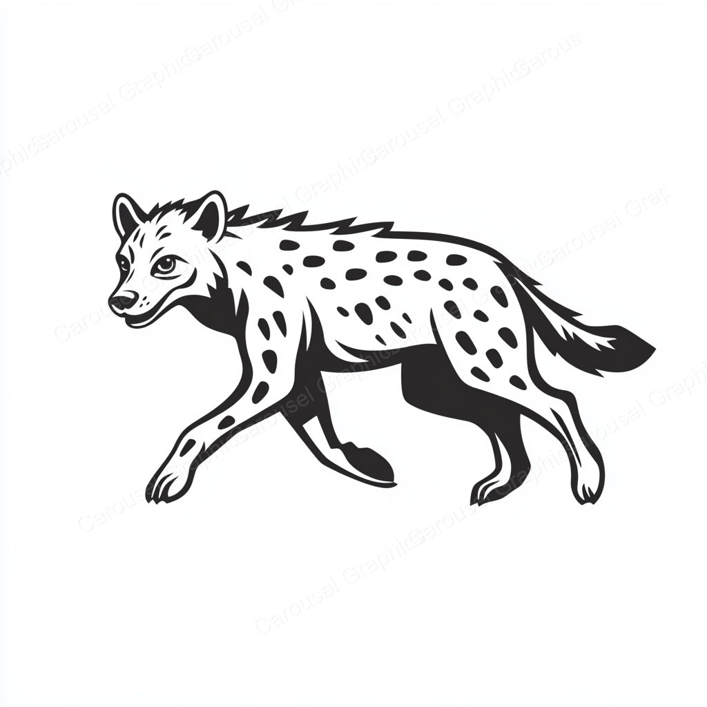 Hyena Vector Graphic preview