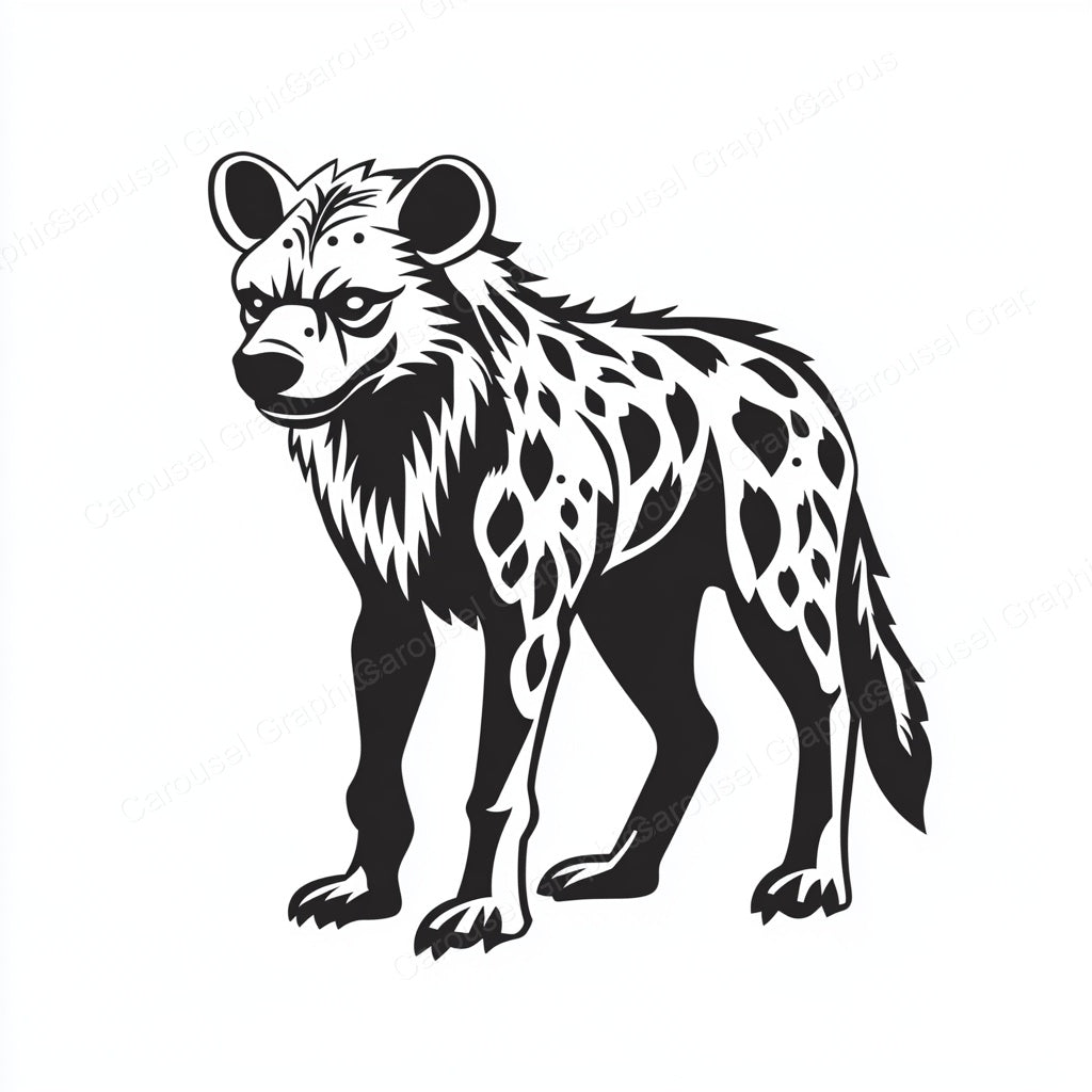 Hyena Vector Graphic preview