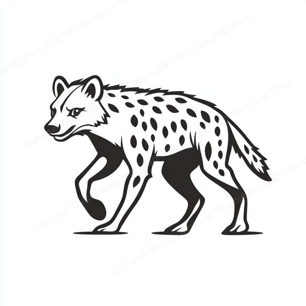 Hyena Vector Graphic preview