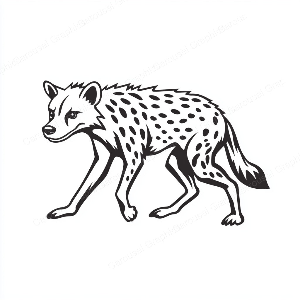 Hyena Vector Graphic preview