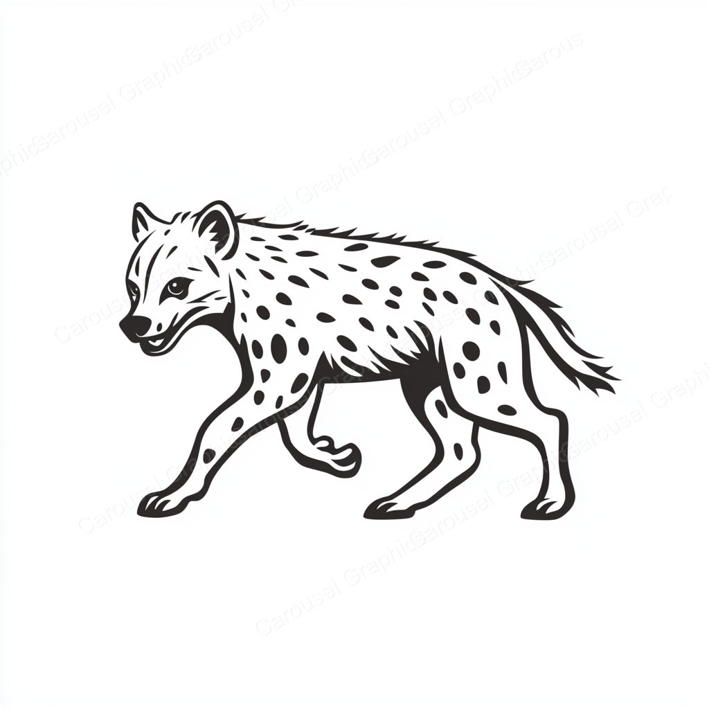 Hyena Vector Graphic preview