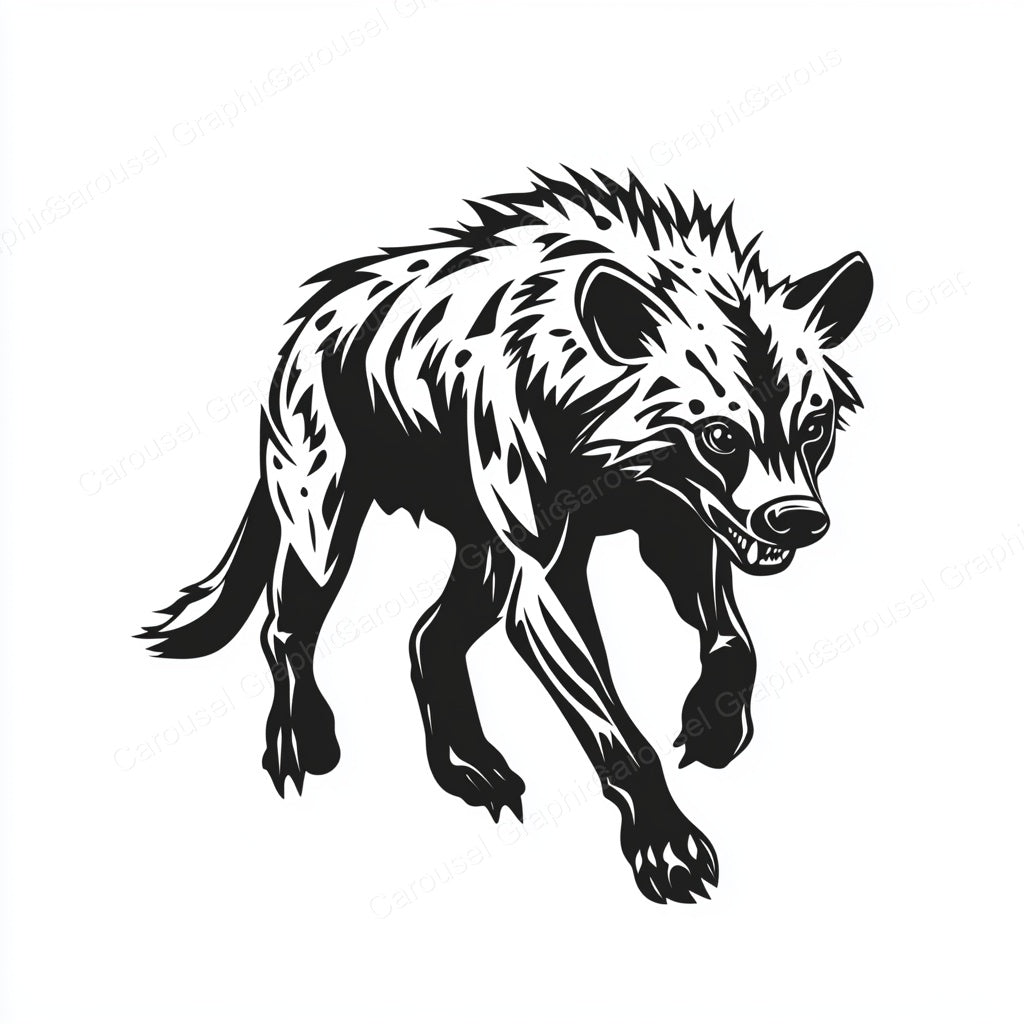 Hyena Vector Graphic preview