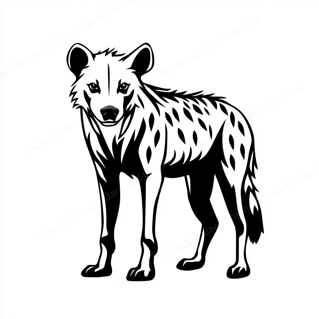 Hyena Vector Graphic preview
