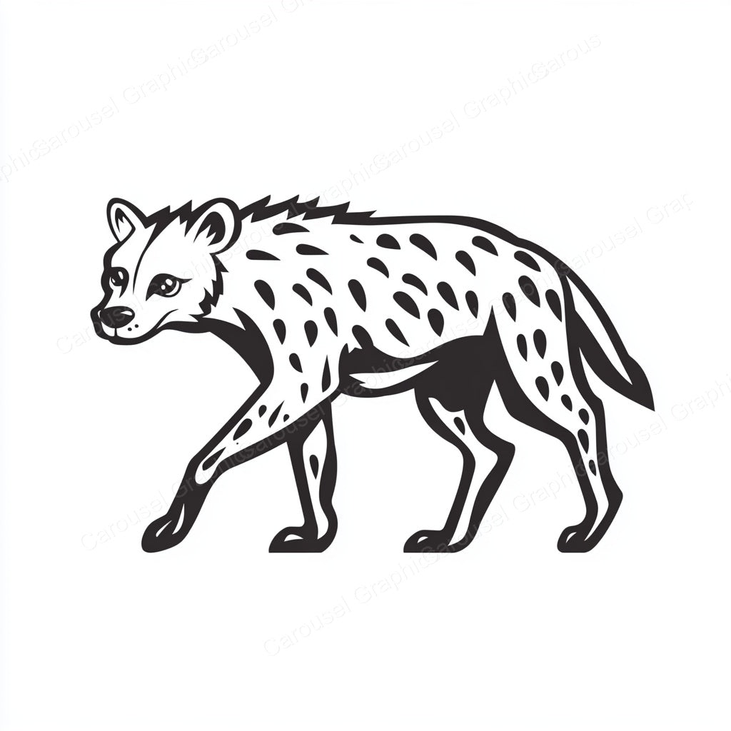 Hyena Vector Graphic preview