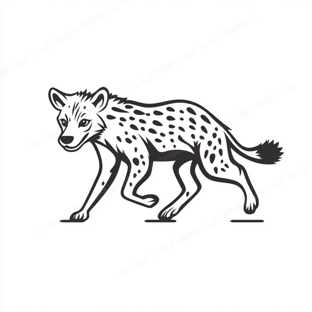 Hyena Vector Graphic preview