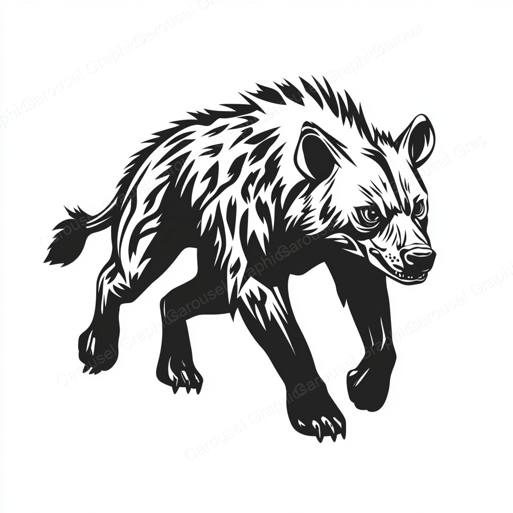 Hyena Vector Graphic preview