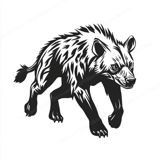 Hyena Vector Graphic preview