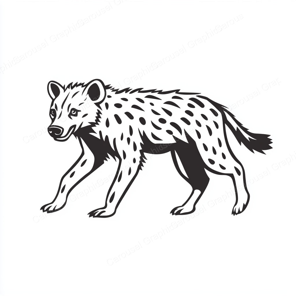Hyena Vector Graphic preview