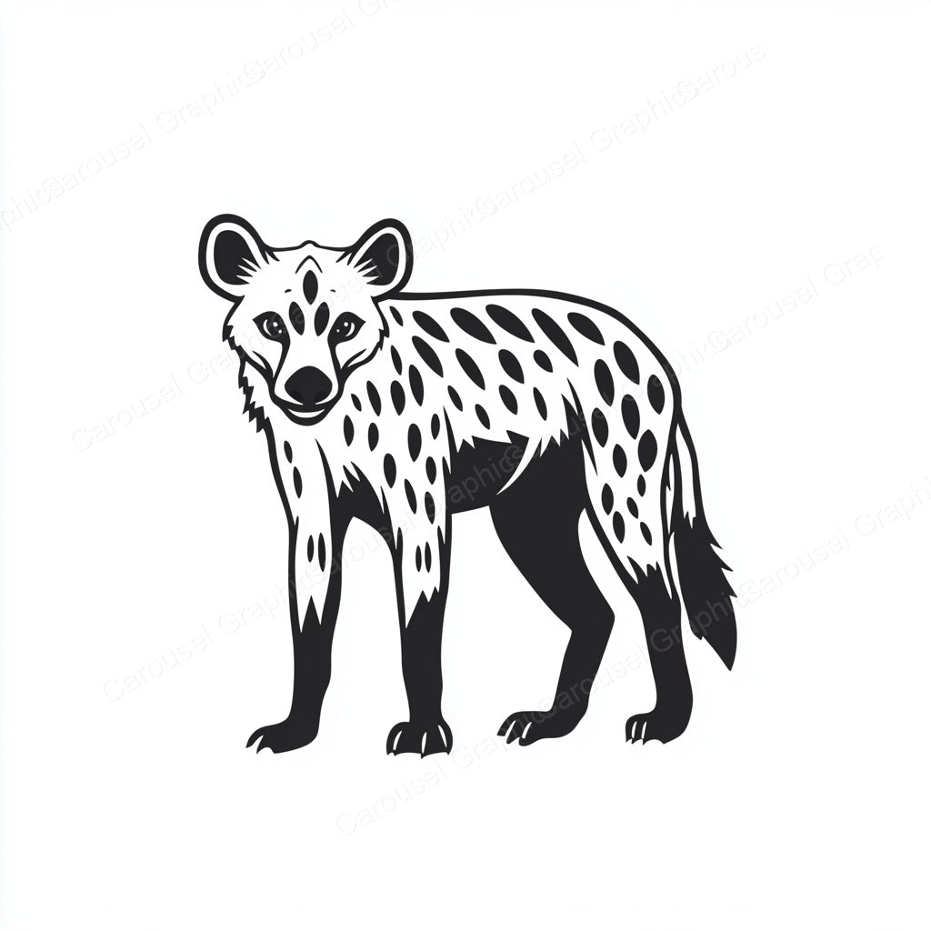 Hyena Vector Graphic preview