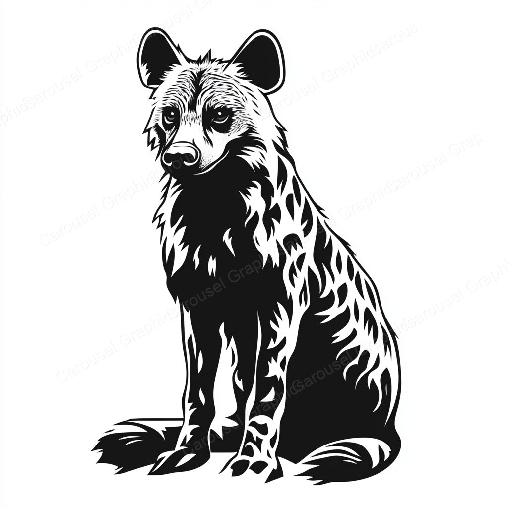 Hyena Vector Graphic preview