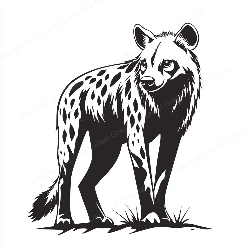 Hyena Vector Graphic preview