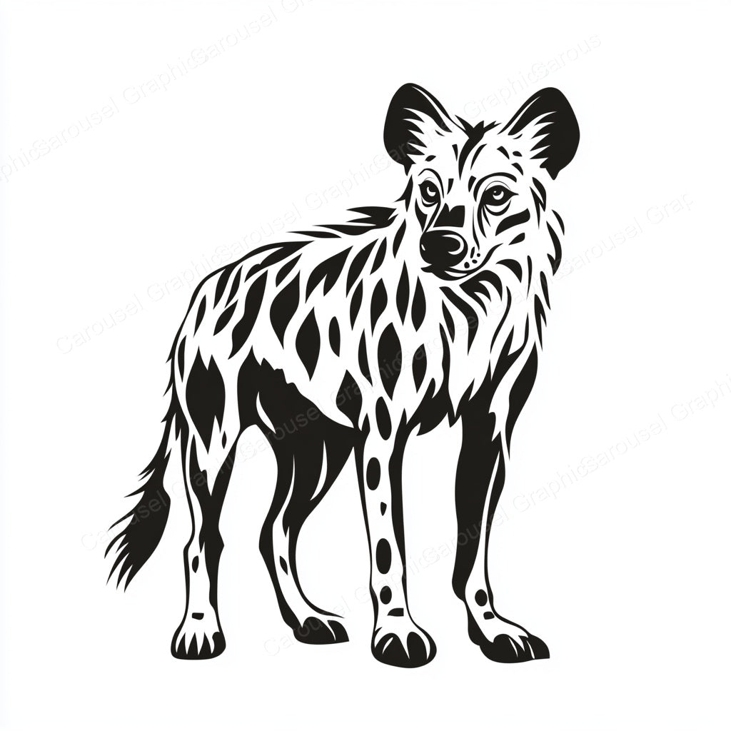 Hyena Vector Graphic preview