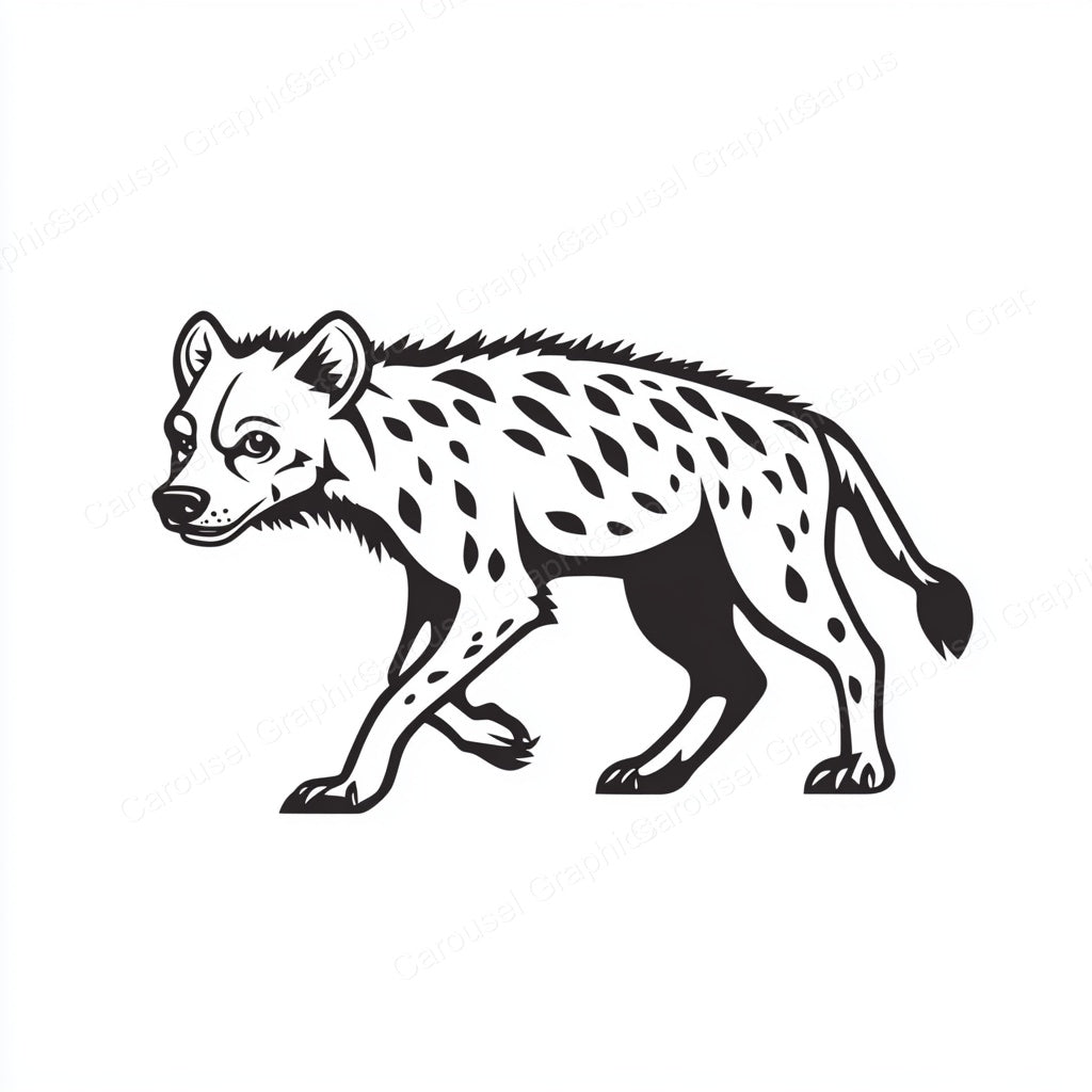 Hyena Vector Graphic preview