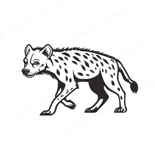 Hyena Vector Graphic preview