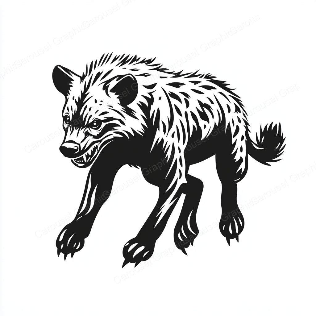 Hyena Vector Graphic preview