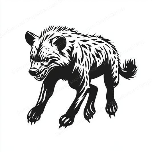 Hyena Vector Graphic preview