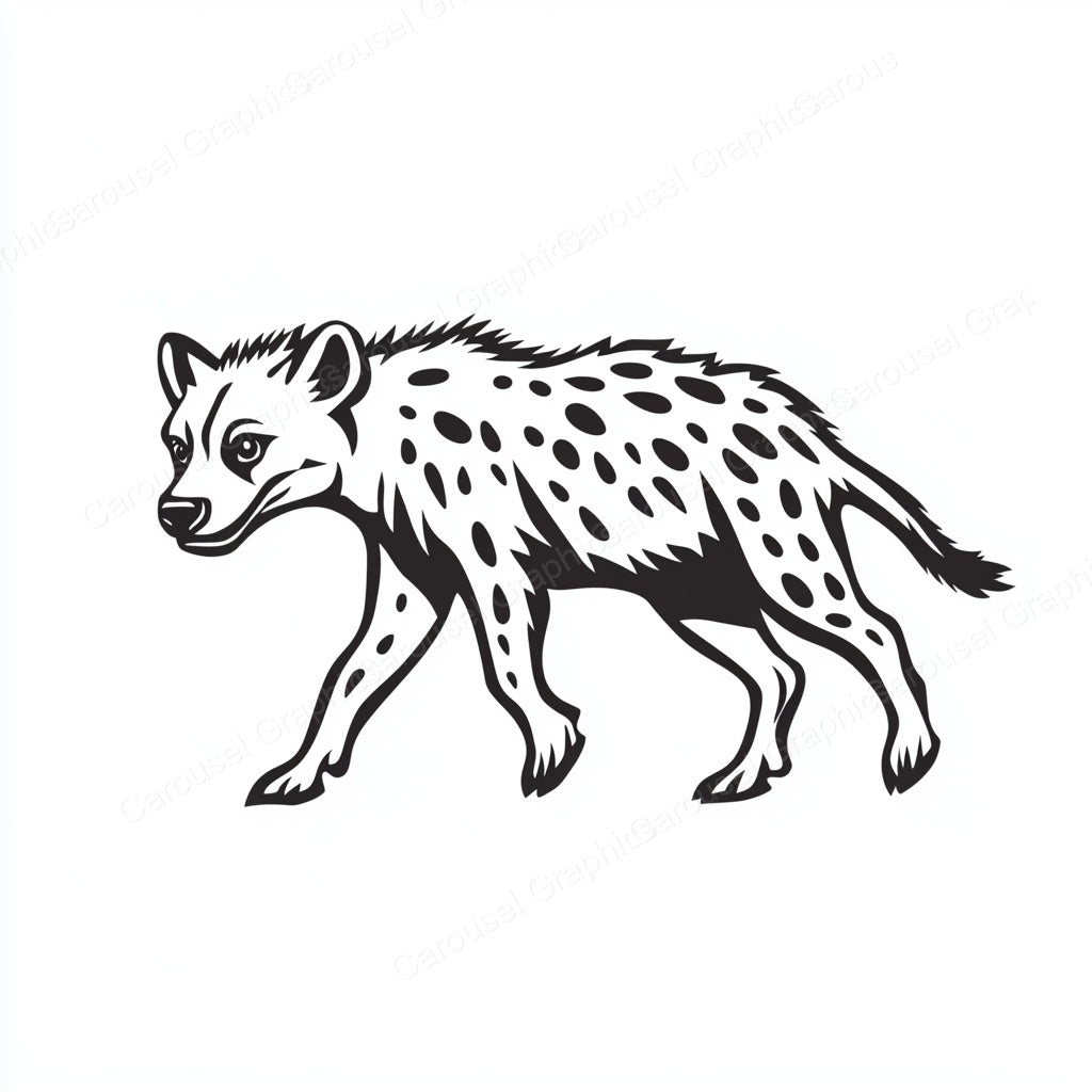 Hyena Vector Graphic preview