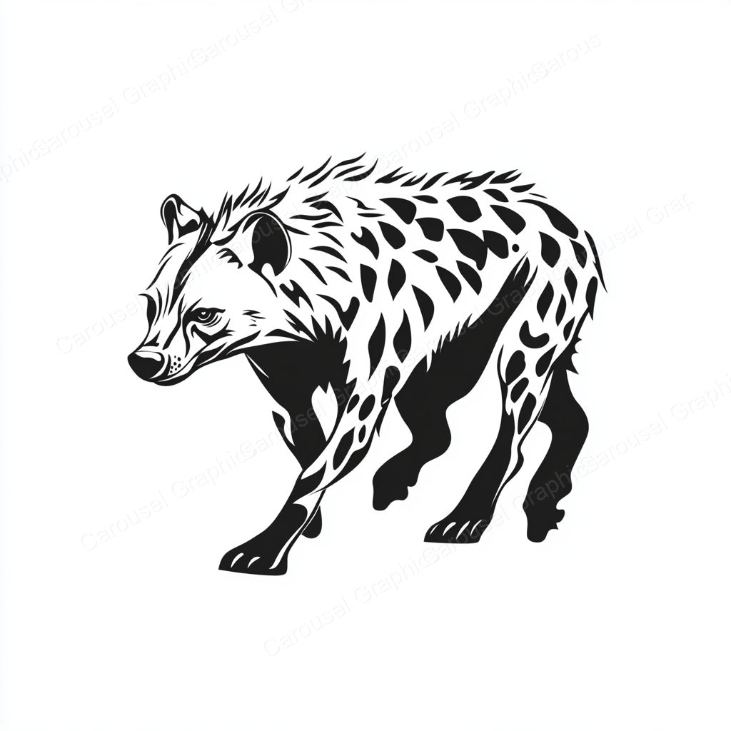 Hyena Vector Graphic preview