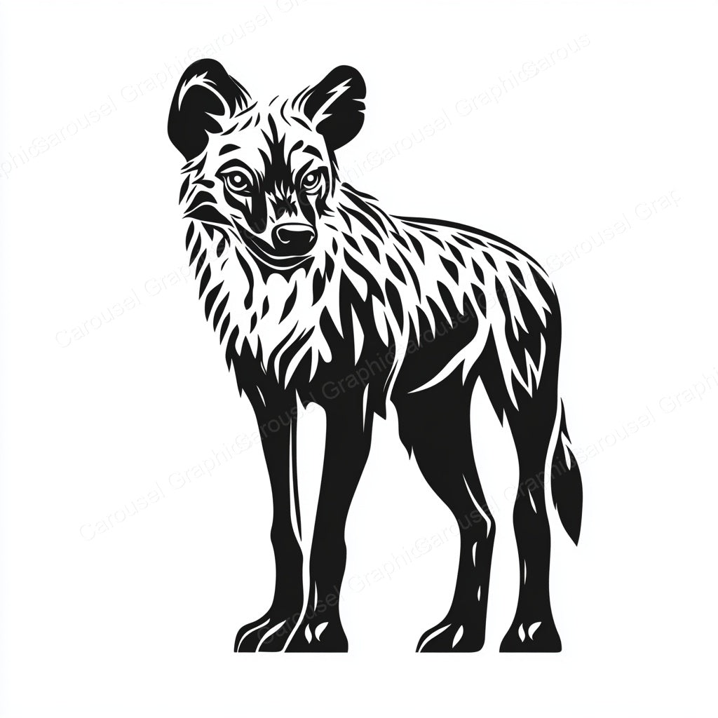 Hyena Vector Graphic preview