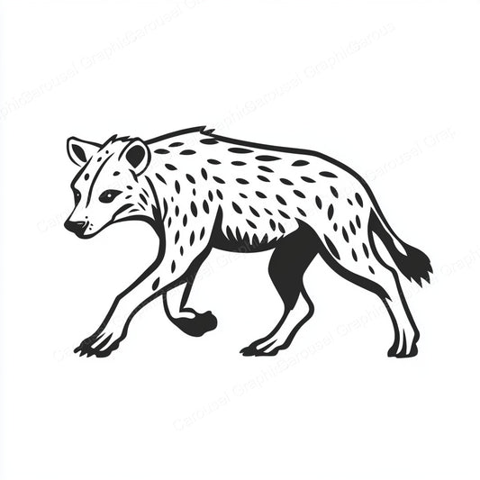 Hyena Vector Graphic preview