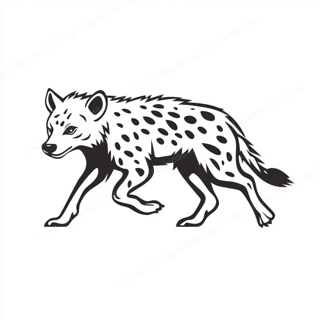 Hyena Vector Graphic preview