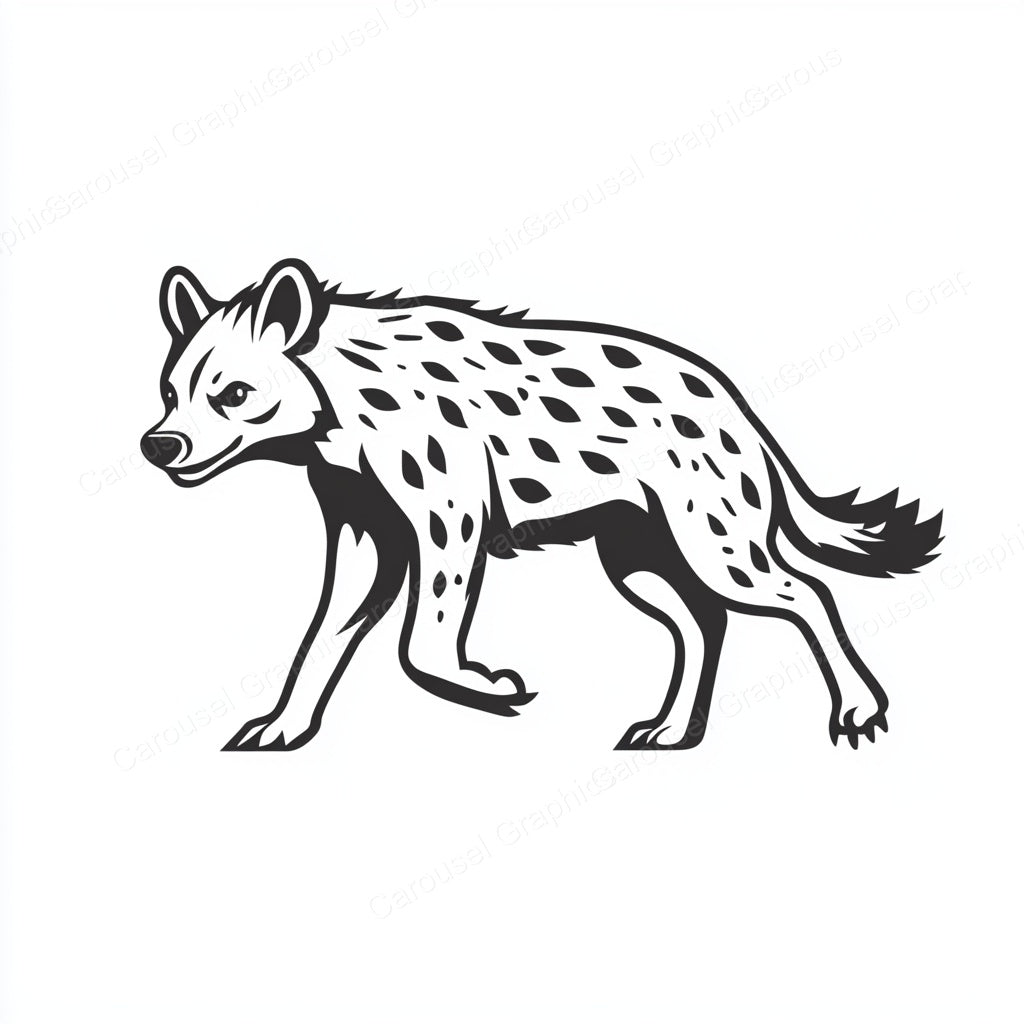 Hyena Vector Graphic preview