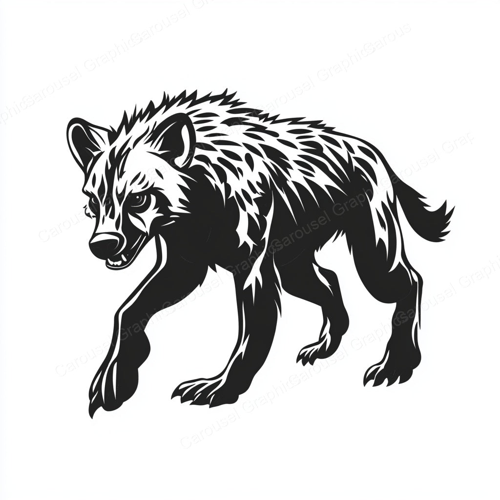 Hyena Vector Graphic preview